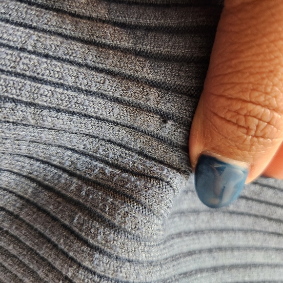 Aerie Blue Ribbed Sweater Flare Pants Size XL - Picture 8 of 8